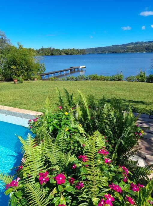 Te Mana Lodge Taravao Exterior foto